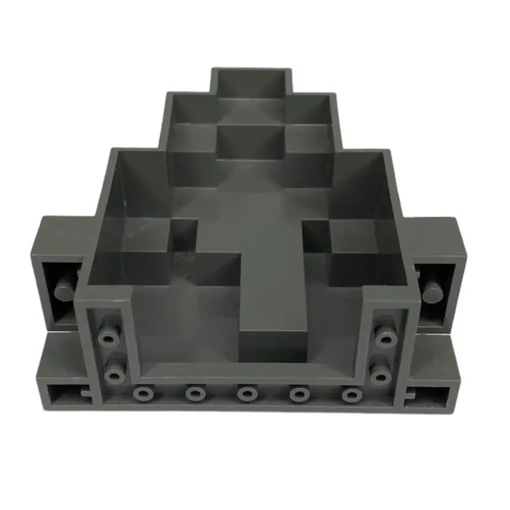 LEGO Castle Rock Panel Gray 6083 Wall Piece Castle Parts MOC Build